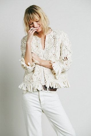 Heirloom Macrame Jacket