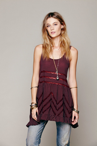voile and lace trapeze slip nordstrom