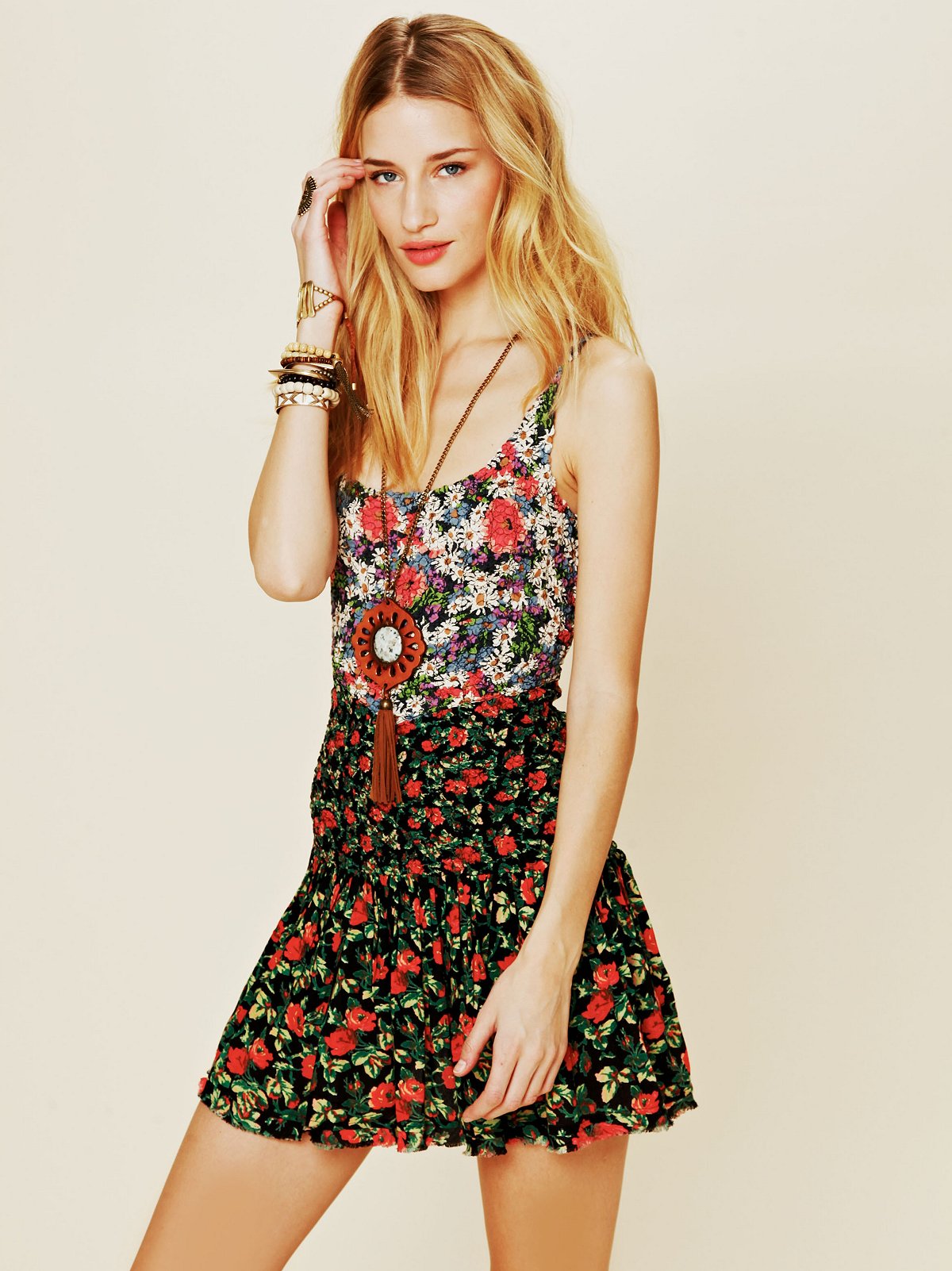 English Garden Mini Dress at Free People Clothing Boutique