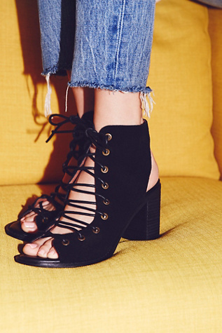 Jeffrey Campbell x Free People Minimal Lace Up Heel at Free People
