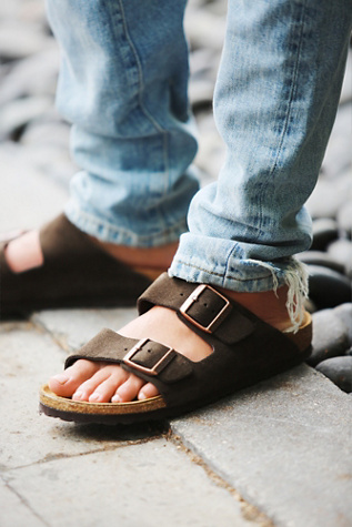 Birkenstock arizona rose suede on sale