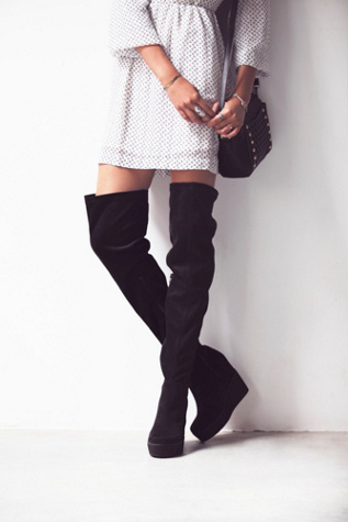 free people cleo to the knee boot