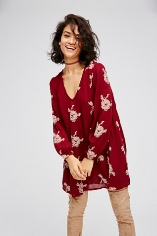 Embroidered Austin Dress at Free People Clothing Boutique
