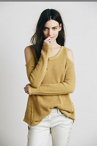 Sunset Open Shoulder Pullover at Free People Clothing Boutique