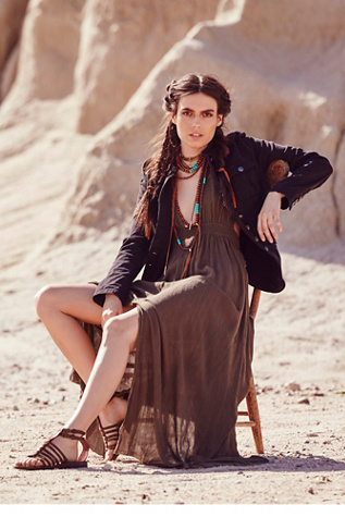 free people into the sun maxi
