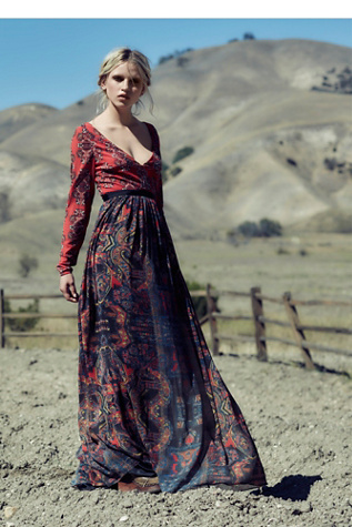 Saffron Printed Maxi at Free People Clothing Boutique