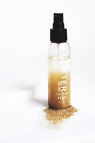 Yofi Cosmetics Hair Glitter Spray at Free People Clothing Boutique