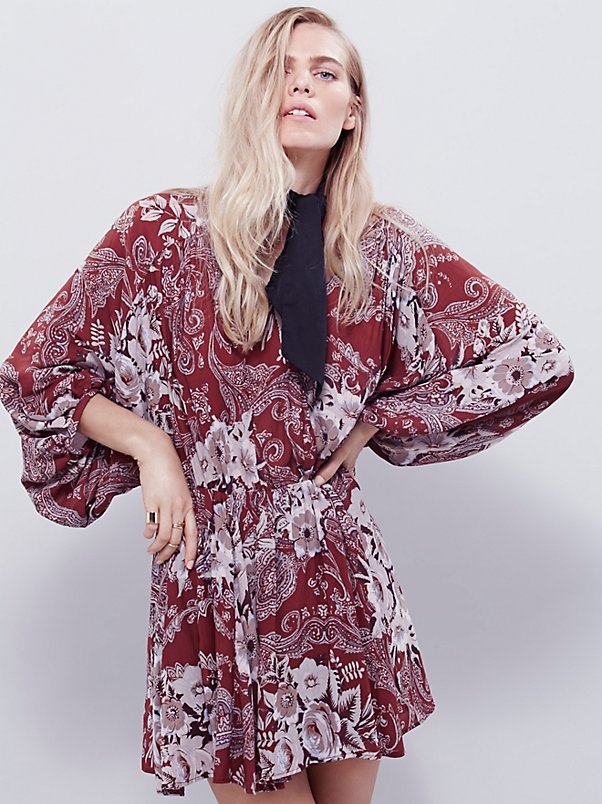 FP Collection High Plains Printed Dress at Free People Clothing Boutique