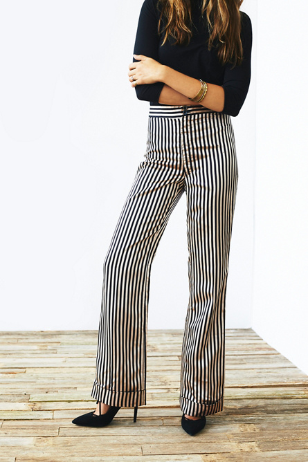 Vintage 1970s Striped Pants