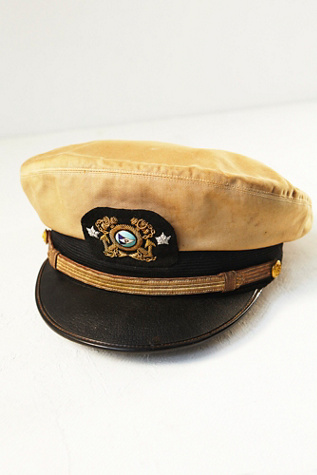 FP Vintage 50s Military Hat at Free People Clothing Boutique
