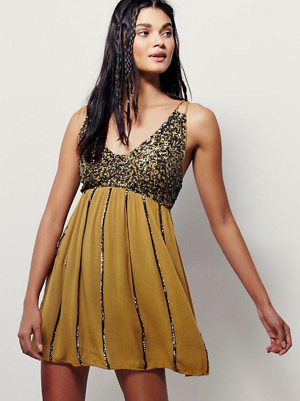 Glitter Girl Slip at Free People Clothing Boutique