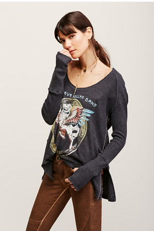 free people graphic t