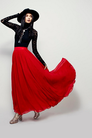 Hearts Delight Maxi Skirt at Free People Clothing Boutique