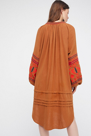 in the clear embroidered maxi