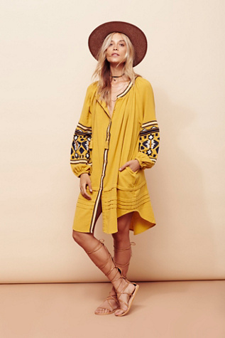 in the clear embroidered maxi