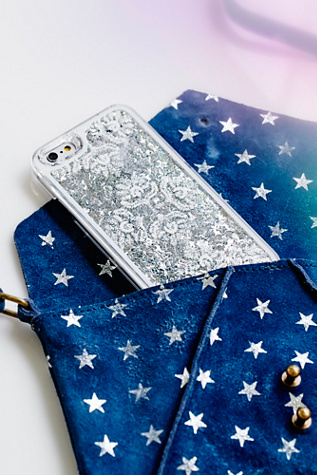 Cosmic Storm Liquid Glitter iPhone Case at Free People Clothing Boutique