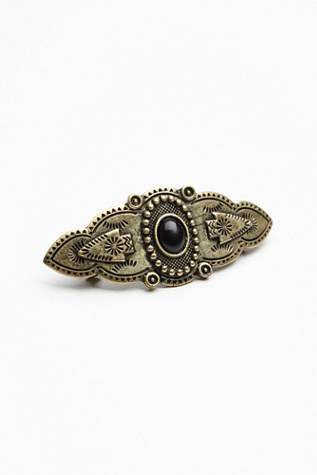 Western Stone Barrette at Free People Clothing Boutique