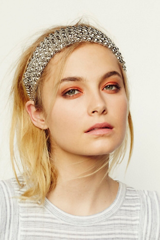 Metal Mesh Headband at Free People Clothing Boutique
