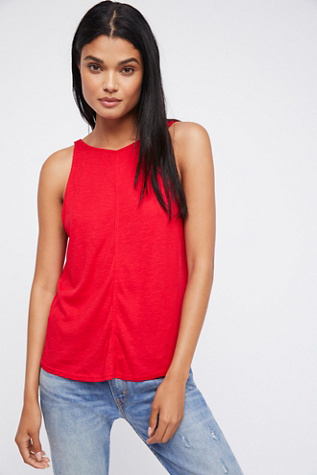 Sleek N Easy Tank at Free People Clothing Boutique