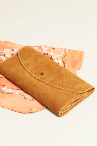 Lockhart Suede Wallet at Free People Clothing Boutique