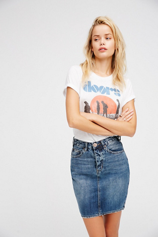 Oneteaspoon 2020 Denim Pencil Skirt At Free People Clothing Boutique 