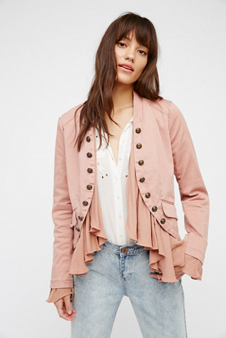 Romantic Ruffles Jacket at Free People Clothing Boutique