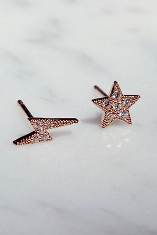 Absolute Jewellery Diamante Stud Earrings Large HCE428 main image 0