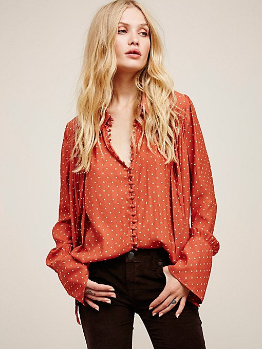 Product Image: Modern Muse Dotted Blouse