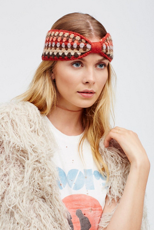 Emilime for Free People Bella Crochet Headband at Free People Clothing