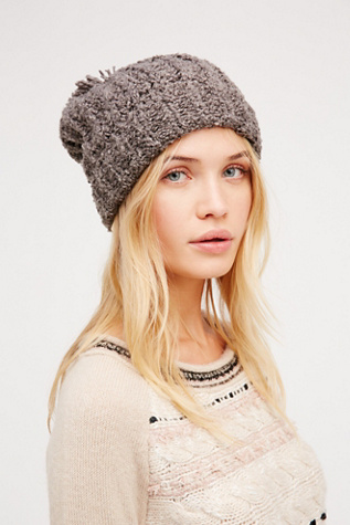 FP X Snuggle Bear Pom Beanie at Free People Clothing Boutique