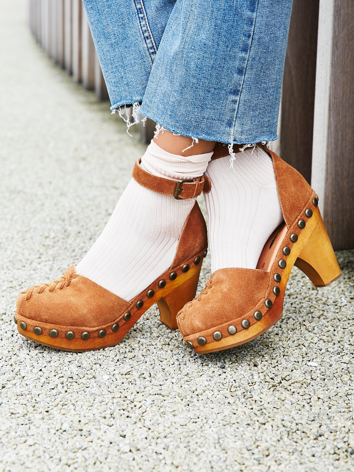 Jeffrey Campbell + Free People Daubs Clog at Free People Clothing Boutique
