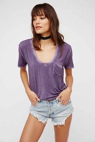 free people under the sun tee