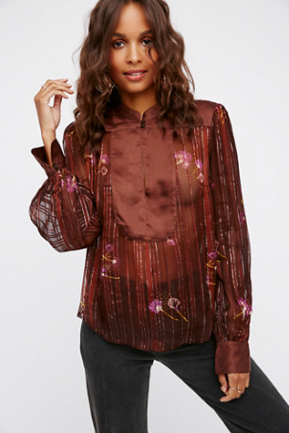 free people sunshine blouse