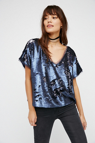 Going Out Tops Sequin Tops & Dressy Shirts Free People