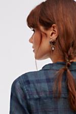 CP Shades Plaid Linen Shirt at Free People Clothing Boutique