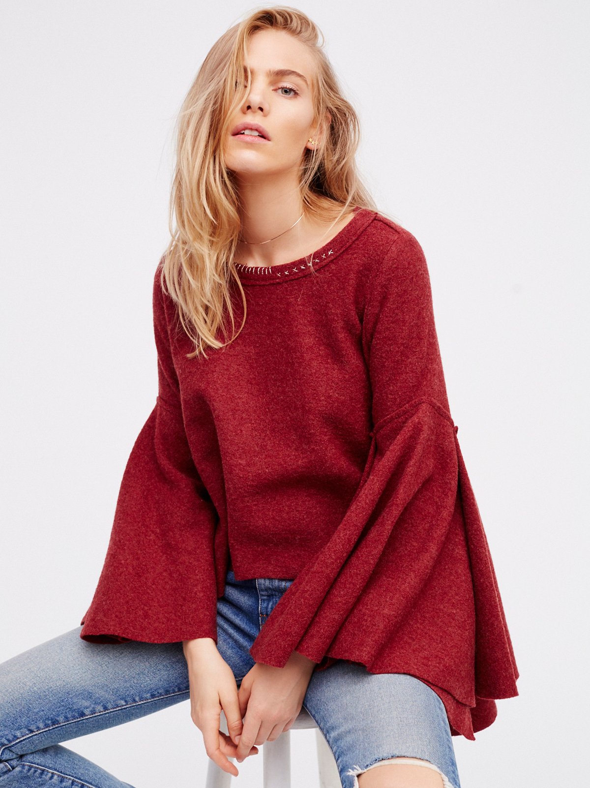 Keep You Sweater at Free People Clothing Boutique
