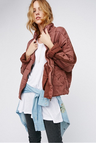 Dolman Quilted Jacket at Free People Clothing Boutique