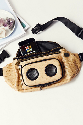fanny pack portable speaker