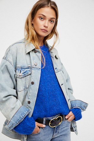 Denim Trucker Jacket at Free People Clothing Boutique