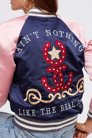 Tell Me Nothing Bomber Jacket