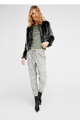 free people denim joggers