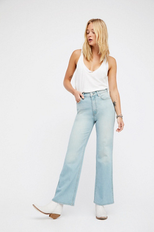 free people black flare jeans