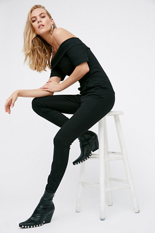 Fiona British Off Shoulder Romper main image 1