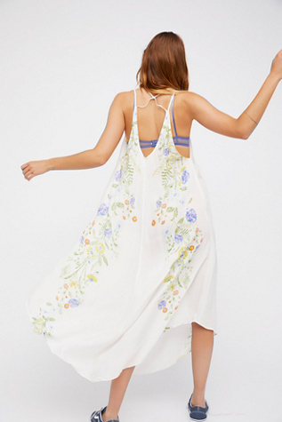 free people day to night printed slip