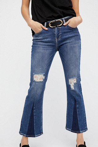 free people black flare jeans