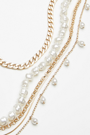 pearls cydney layered necklace