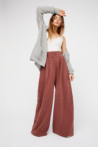 Liberte - Freddy Wide Pants 22366 - Nougat Brown